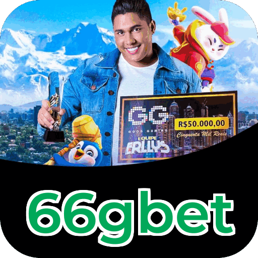 Interface do aplicativo 66gbet mostrando jogos disponíveis no iOS e Android